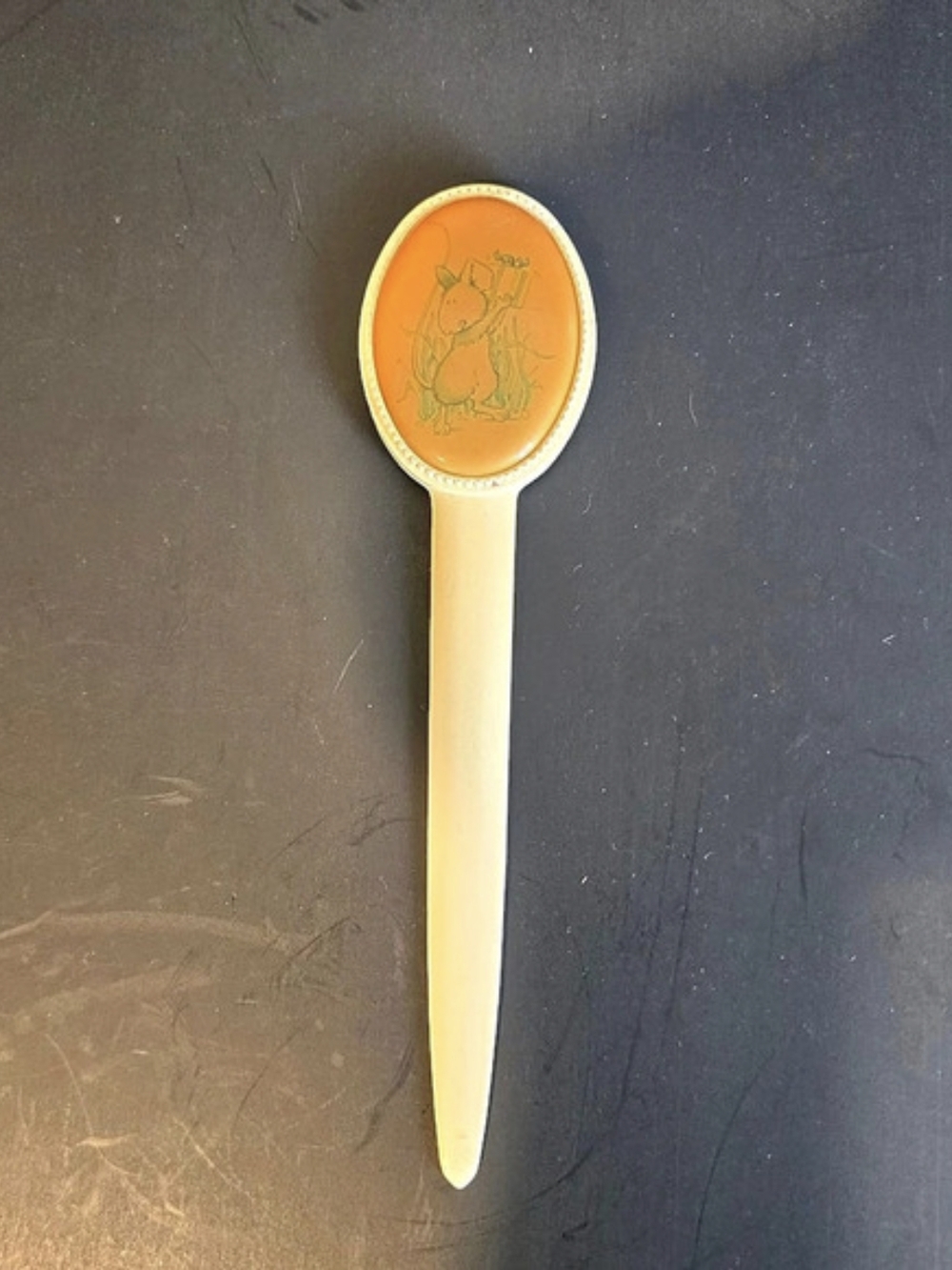 Vintage Storybook Squirrel Letter Opener Beatrix Potter Style